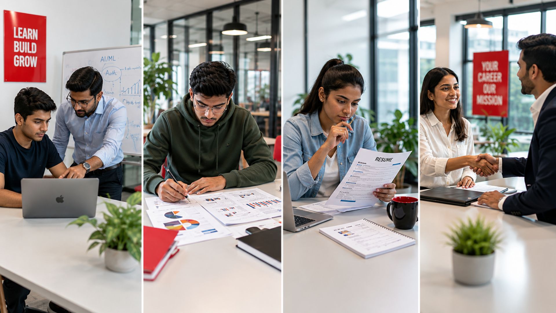 Practical AI training, internship programs, career development, and academic collaborations offered by InnoNexus Mohali